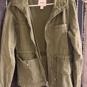 Old Navy Women's Utility Jacket in Sage